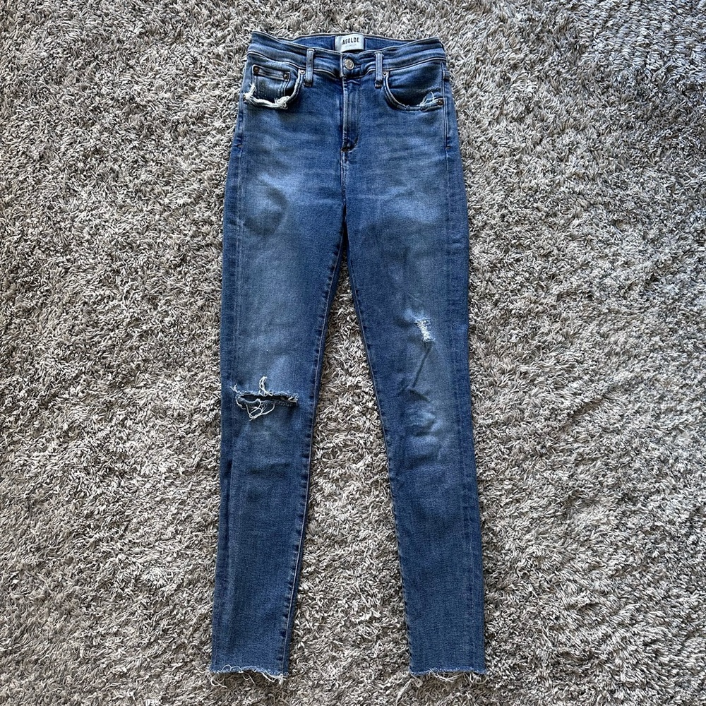 Agolde Sophie blue jeans